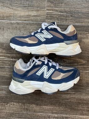 New balance 9060 navy blue sneakers shoes 12c